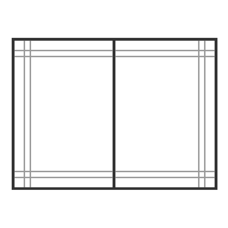 Sliding Double Perimeter