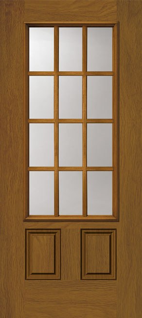 Entry Doors Woodgrain Sdls 0011 Sdl 2P 3Q 12 L