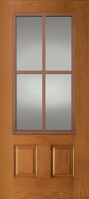 Entry Doors Woodgrain Sdls 0013 Sdl 2P 3Q 4 L