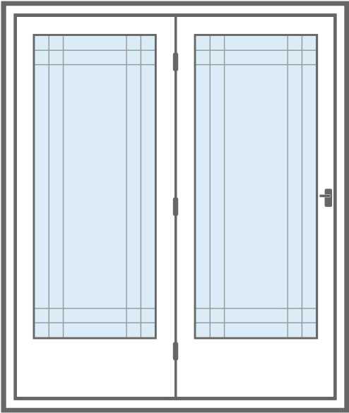 Patio Doors Hinged Hinged Patio Doors Grid Options Hinged Double Prairie