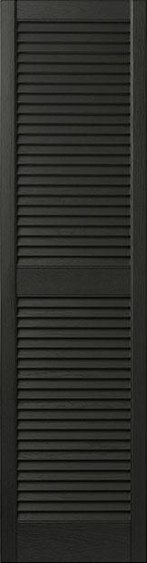 Shutters Louvered Psa P Vinlv1555 33 Black Sl P Gracol